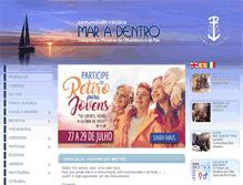 Tablet Screenshot of maradentro.com.br
