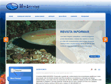 Tablet Screenshot of maradentro.org.br